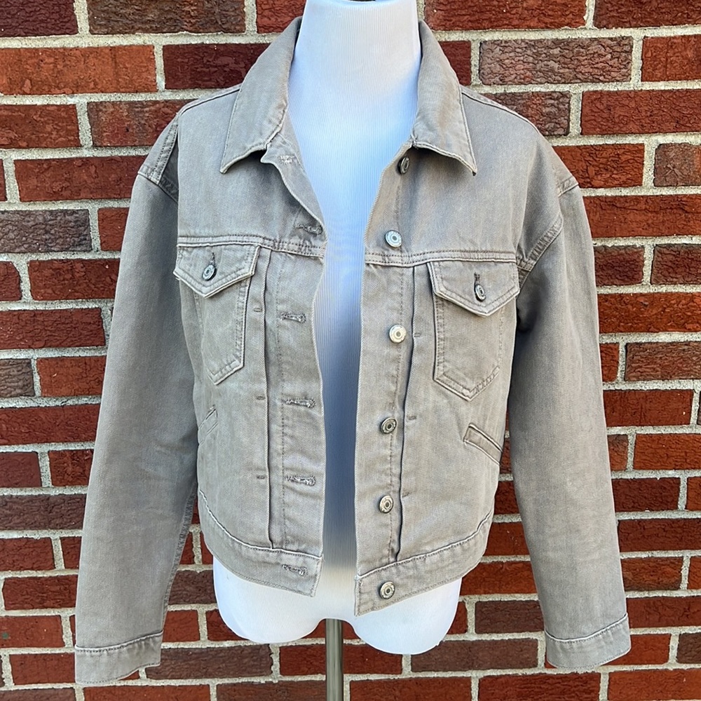 Light Brown Old Navy Denim Jacket